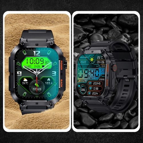 SMARTWATCH ZEGAREK MĘSKI ROZMOWY POLSKIE MENU PULS CIŚNIENIE POWIADOMIENIA na Arena.pl