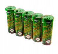 ŚWIECA DYMNA DO SESJI ZDIĘCIOWEJ DYM ZIELONY 5szt