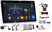 RADIO 10 CALI GPS 2 DIN BLUETOOTH ANDROID AUTO CARPLAY WIFI USB 4/62GB QLED