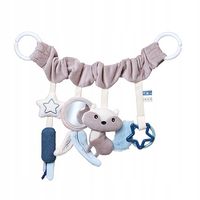 BABYONO Zabawka edukacyjna - zawieszka do wózka, fotelika Raccon Szop 1579