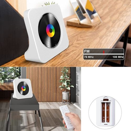 ODTWARZACZ CD PRZENOŚNY RADIO FM ODTWARZACZ CD BIURKOWY GŁOŚNIK na Arena.pl