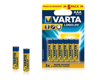 BAT0241 Bateria alkaliczna VARTA LR03 LONGLIFE 6s