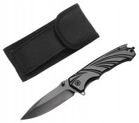 NÓŻ MYŚLIWSKI Scyzoryk 3w1 Otwieracz Butelek Składany Turystyczny 180315