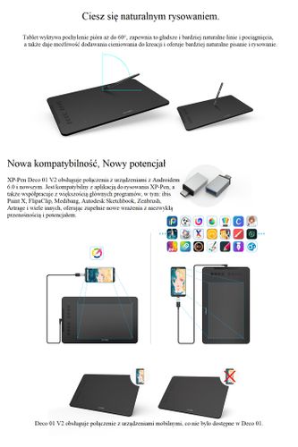 Tablet graficzny XP-Pen Deco 01 V2 na Arena.pl