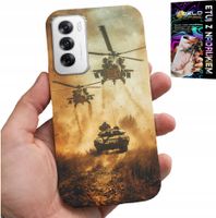 ETUI DO OPPO RENO12 PRO 5G - HELIKOPTER WOJSKOWY CZOŁG MILITARIA CASE