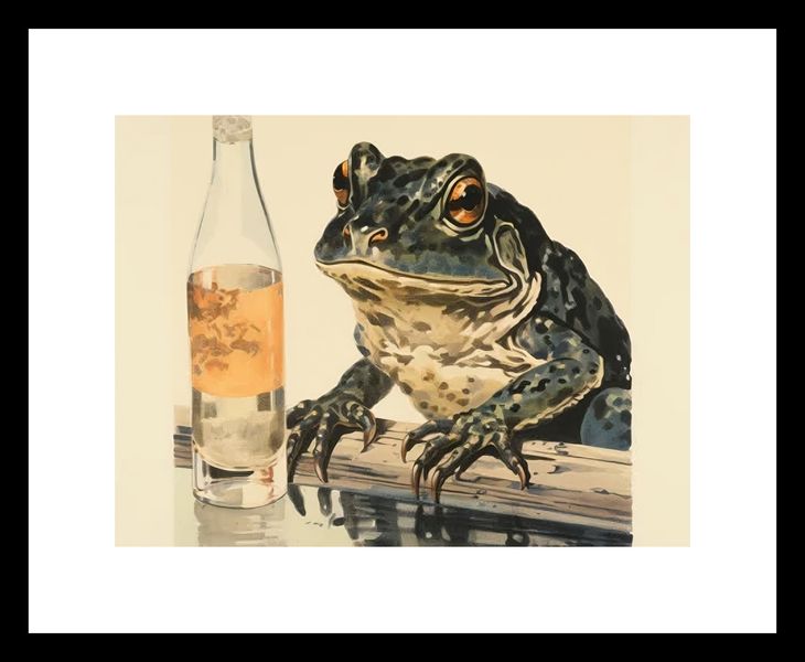 Plakat 20x15cm Refleksje Błotniaka zdjęcie 3