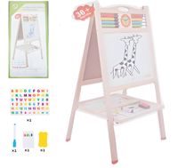 NAUKA I ZABAWA TABLICA LICZYDŁO Z DREWNIANYMI AKCESORIAMI