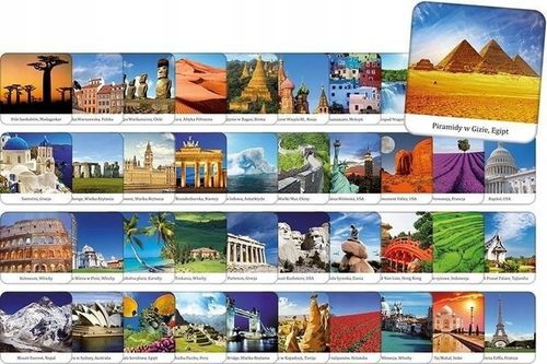 MEMORY ODKRYJ ŚWIAT gra planszowa Adamigo na Arena.pl