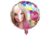 Balon foliowy „Śliczna Barbie z logo”, 45 cm (18 cali) [balon na hel]
