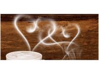 OBRAZ DWIE FILIŻANKI KAWY