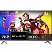 Telewizor CHiQ 32" Bezramkowy Smart Google TV FHD