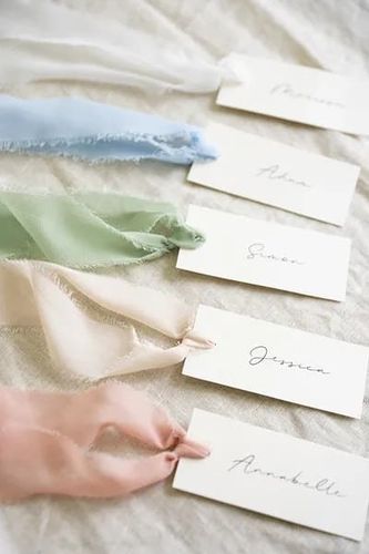 Wstążka szyfonowa niebieska błękitna 40mm/5m, 3 szt. na Arena.pl