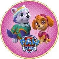 Opłatek na tort PAW Psi Patrol Pies Pieski Marshall Rubble Rocky Skye Zuma