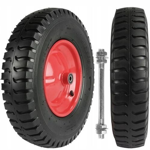 KÓŁKO KOŁO DO TACZKI WÓZKÓW 40CM 6PR 4.00-8 400-8 400x8 MOCNE na Arena.pl
