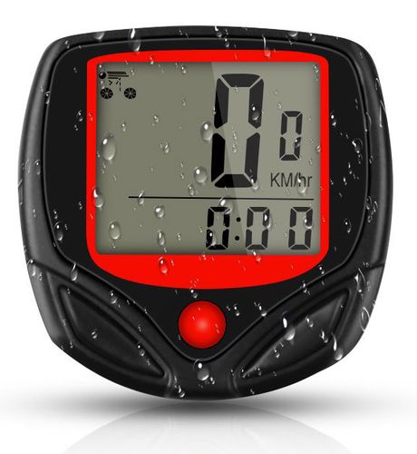 LICZNIK ROWEROWY WODOODPORNY PRĘDKOŚCIOMIERZ LCD PRĘDKOŚĆ PRZEBIEG ZEGAR na Arena.pl