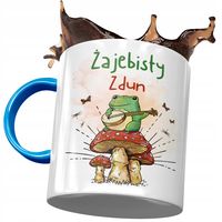 Kubek Błękitny Dla Zduna Żajebisty Zdun Z Nadrukiem Ze Zdjęciem