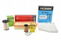 Zestaw 4 filtrów Filtron VW Passat B7 2.0TDI 140KM Audi Q3 VW Tiguan Sharan