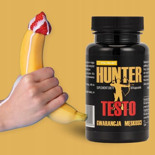 HUNTER TESTO TABLETKI NA POTENCJĘ EREKCJĘ LIBIDO POZIOM TESTOSTERONU WZWÓD na Arena.pl