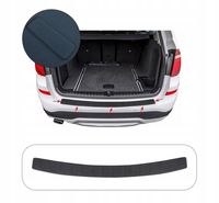 VOLKSWAGEN SHARAN 2010 Listwa Nakładka na Zderzak Tylni Czarna ABS