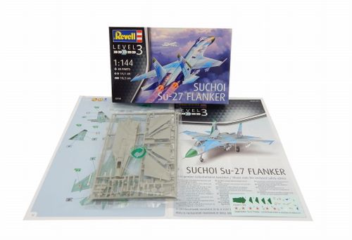 A7884 Model samolotu do sklejania SU-27 FLANKER na Arena.pl
