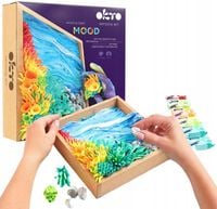 OKTO ZESTAW KREATYWNY ARTYSTYCZNY PIANKOLINA MASA PLASTYCZNA 3D OCEAN CALM