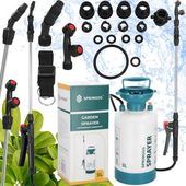 Opryskiwacz ciśnieniowy do roślin, spryskiwacz ogrodowy ręczny 5l