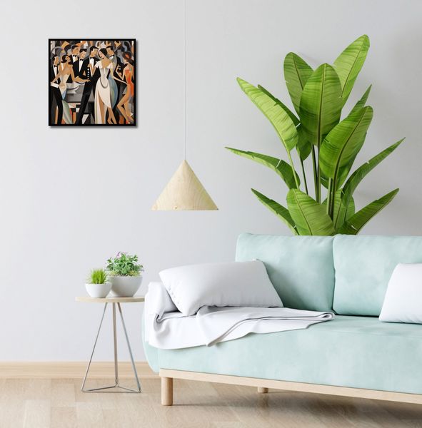 Plakat 40x40cm Bal w Art Deco zdjęcie 4