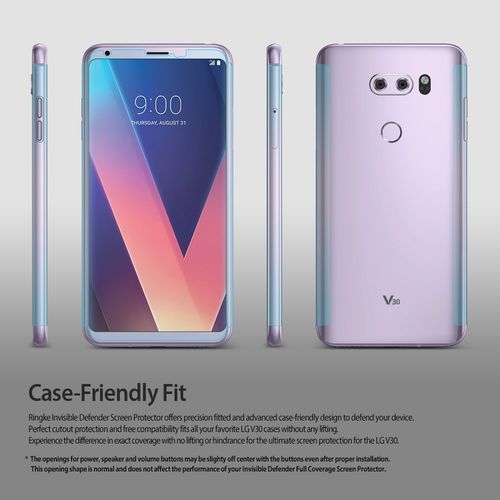 2xFOLIA RINGKE INVISIBLE DEFENDER 3D LG V30 na Arena.pl