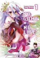 Seinen light novel - akcja komedia ecchi dramat - No Game No Life Tom 1