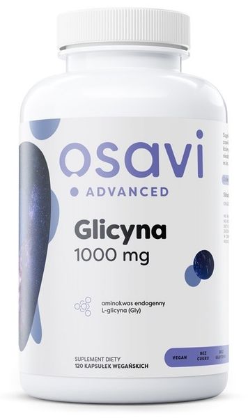 # OSAVI Glicyna 1000 mg (120 kaps.) zdjęcie 1