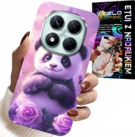 ETUI DO XIAOMI NOTE 14 PRO+ 5G - SŁODKA PANDA WZORY DLA DZIECI + SZKŁO