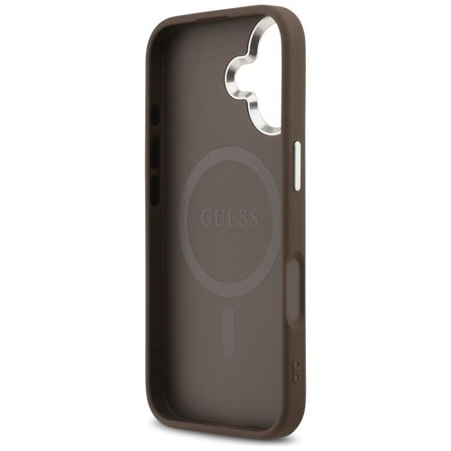 Etui Guess 4G Classic Logo MagSafe do iPhone 17 brązowy na Arena.pl