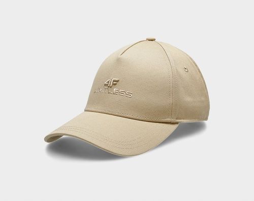 4F MĘSKA SPORTOWA CZAPKA Z DASZKIEM BEJSBOLÓWKA LIMITLESS BEŻ M na Arena.pl