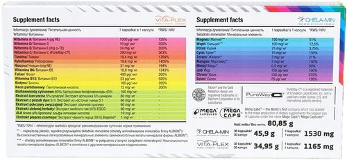 Suplement diety Olimp Vita-min Multiple Sport 60 kapsułek na Arena.pl