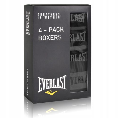 EVERLAST Bokserki Męskie Bawełniane 4 sztuki Rozmiar L na Arena.pl