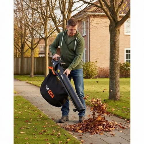 DMUCHAWA ELEKTRYCZNA DO LIŚCI 3500W ODKURZACZ ROZDRABNIACZ 3W1 45L TOP na Arena.pl