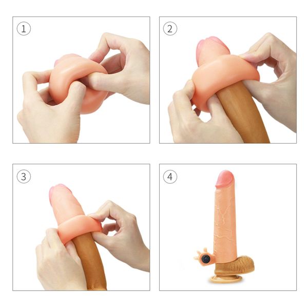 Add 2" VibratingSilicone Extender zdjęcie 7