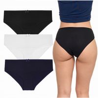 Majtki Bawełniane Figi Damskie 3 PAK MORAJ XL
