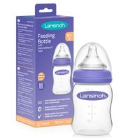 LANSINOH Butelka antykolkowa ze smoczkiem wolny przepływ 0m+ 160ml