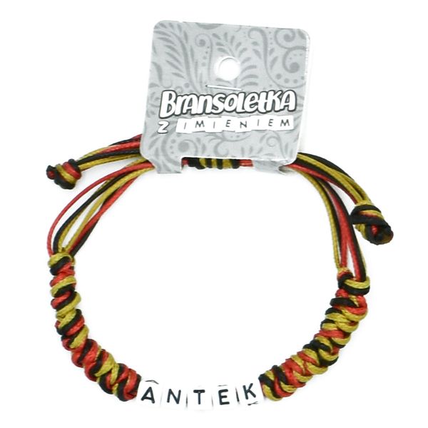 Bransoletka z imieniem Antek zdjęcie 1