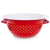 Miska Emaliowana Kuchenna do Mieszania Wyrabiania Ciasta Sałatek 26 cm 2,5L