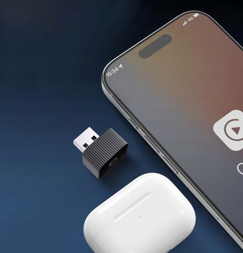 Adapter samochodowy Ottocast Mini Slim Cube do CarPlay Android Auto na Arena.pl