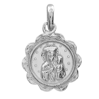 SREBRNY MEDALIK MATKA BOSKA CZĘSTOCHOWSKA SREBRO PRÓBY 925 GRAWER GRATIS!