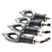 KIERUNKOWSKAZY LED MOTOCYKL QUAD SKUTER KIERUNKI MIGACZE STRZAŁKI 4szt