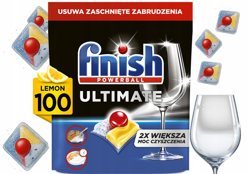 FINISH Kapsułki Ultimate 100 lemon zdjęcie 6