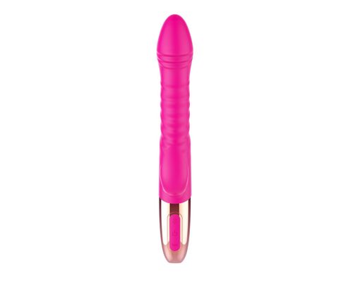 Wibrator   Rechargeable Thrusting Vibrator USB 10 Functions   Heating na Arena.pl