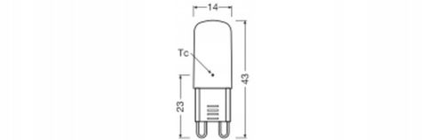 Żarówka LED Kapsułka G9 2.6W = 30W 2700K Ciepła 300° BASE Osram 5 szt. na Arena.pl