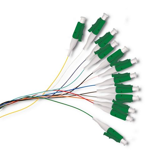 Qoltec 12 x Pigtail światłowodowy LC/APC | Singlemode | G652D | 2m na Arena.pl