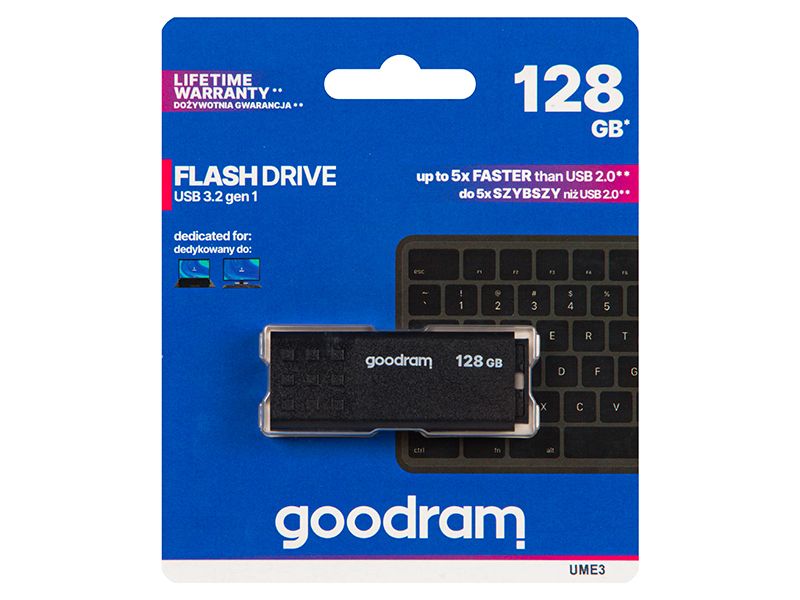 PENDRIVE 128GB GOODRAM UME3 USB3.0 zdjęcie 1