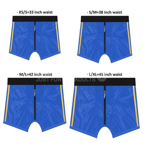 Chic Strap-On Shorts (28 - 31 Inch Waist) Blue na Arena.pl